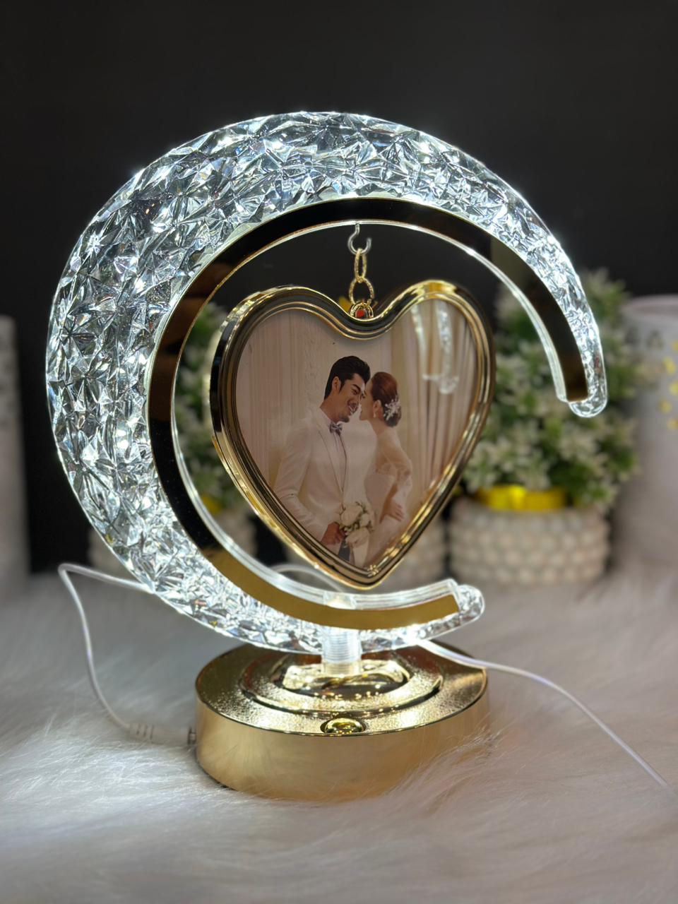 Crystal Moon Lamp | Customize Your Picture